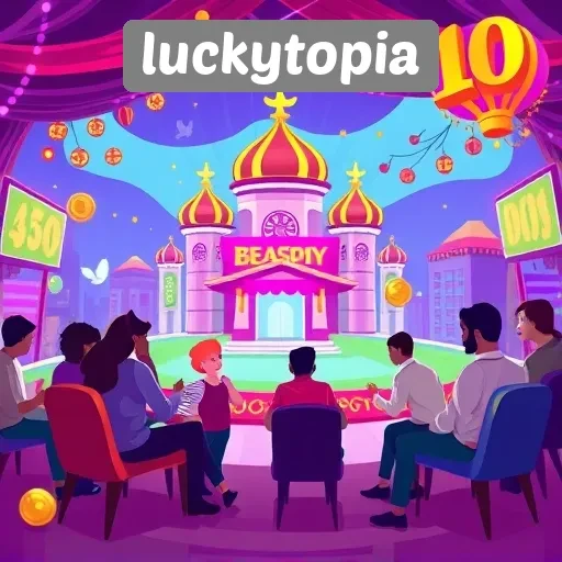 Bergabung dengan Komunitas Game di Luckytopia
